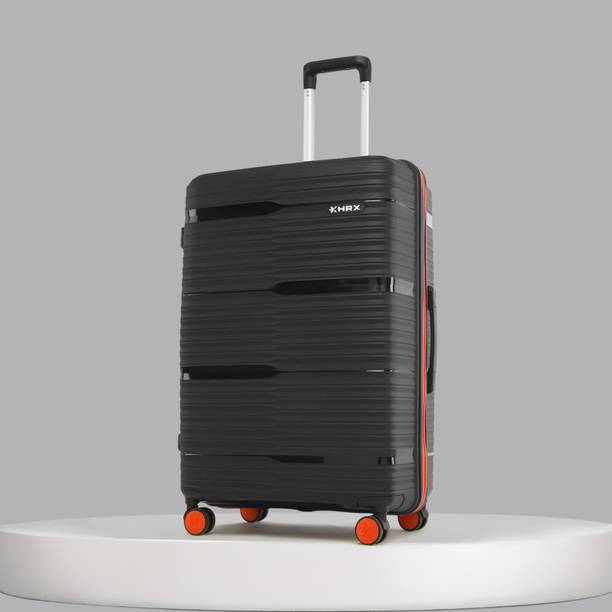 HRX by Hrithik Roshan Large Check-in Suitcase (75 cm) 8 Wheels - Zanzibar - B...