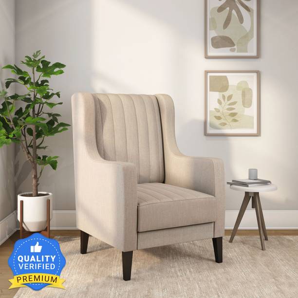 @Home by nilkamal Leroy Fabric Living Room Chair