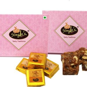 singla's Kaju Bite 200g Dodha Burfi 200g Combo Pack of ...