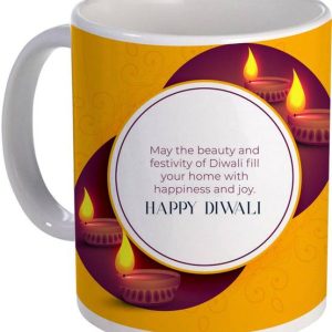 COLOR YARD best happy diwali text with flower or diyas ...