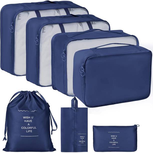 Mungat 7pcs Set Travel Organizer Packing Cubes Lightwei...