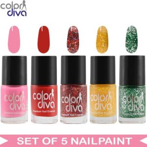 Color Diva (CD-NPCMB5-5109) - Maybe Multicolor Nail Pai...