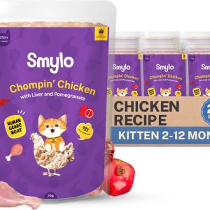 Smylo Natural Healthy Wet Kitten Food (2-12 Months) Chi...
