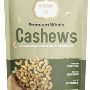 Gold Farms Premium Quality 100% Natural Whole Cashews