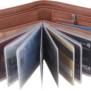 Nice Purse Men Casual Tan Artificial Leather Wallet - Mini