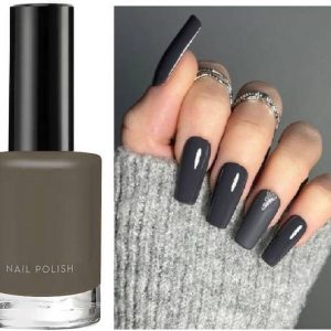 GABBU Long lasting and quick-dry Nail Paint Dusty grey