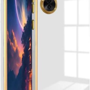 AUTOCASE Back Cover for Oppo f25 pro Electroplated Chro...