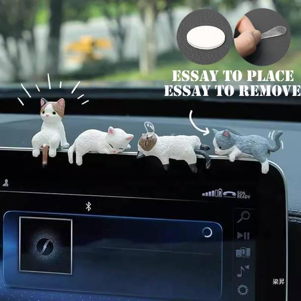 Spiaty Mini Cat Miniature Decorative Showpiece - 5 cm