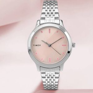 TIMEX Pink Dial Analog Watch - For Women TWTL10103