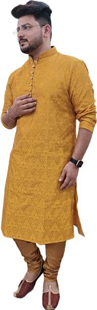 26 i Men Jacquard Kurta Pyjama Set