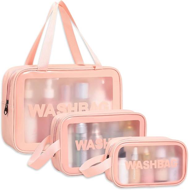 Shaping Fabric PVC waterproof Zippered cosmetic portabl...