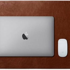 DailyObjects Turf Vegan Leather Desk Mat (Tan) Mousepad