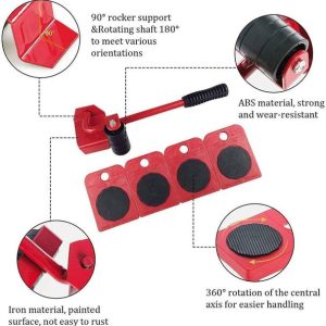 Eryo Casters Kits 360 Degree Rotatable Pads for Sofas R...