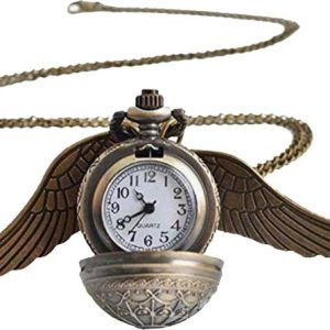 Tiny Tim Snitch Pocket Watch Gandhi Style Analog Antiqu...
