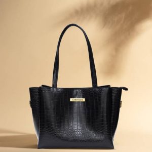 CarryLux Women Black Shoulder Bag