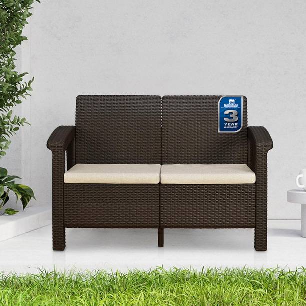 Nilkamal Goa 2 Seater Sofa with Cushion|Indoor|Outdoor,...
