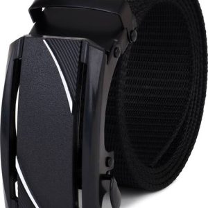 PROVOGUE Men Casual Black Nylon Belt