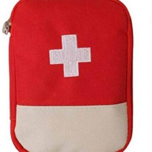 Luxula First Aid Kit Travel Medicine Storage Bag (Red) ...