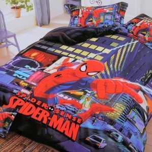 TINDLER KNOTS 300 TC Cotton Queen Printed Flat Bedsheet