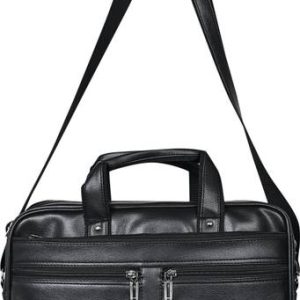 Pramadda Pure Luxury Black Men Messenger Bag - Extra Spacious True Elegance ...