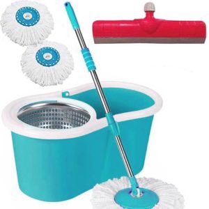 V-MOP Classic Magic Dry Bucket Spin Clean Mop- 360 Degr...