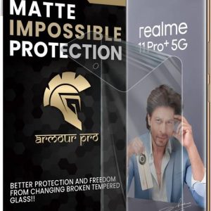 ArmourPro Edge To Edge Screen Guard for Realme 11 Pro P...