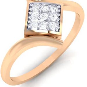 Diamtrendz Jewels R-RG-92 18kt Diamond Rose Gold ring