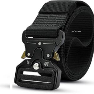 PSF SPORTS Men & Women Casual, Formal, Party Black Nylon Belt