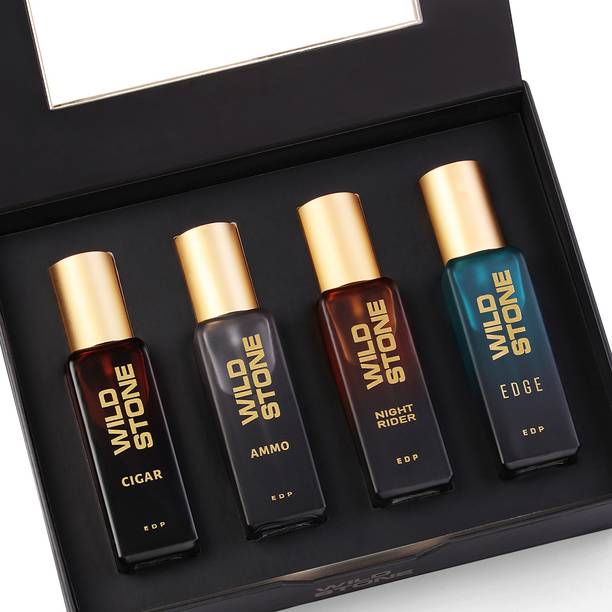 Wild Stone Luxury Perfume Gift Set for Men | 20ml x 4 L...