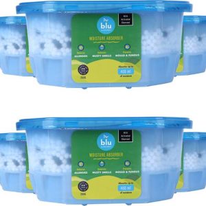 ABSORBIA No Fragrance Blocks Moisture Absorber with Act...