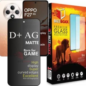 BizzBoxx Edge To Edge Tempered Glass for OPPO F27 5G, O...