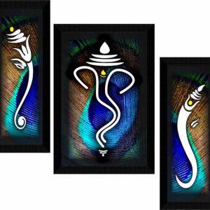 saf Ganesha UV Textured High Quality Digital Reprint 22...