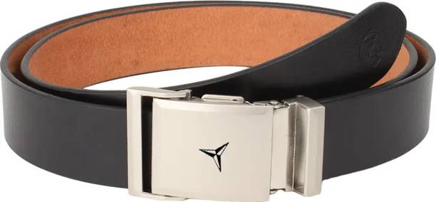 Crosta Men Evening, Formal Brown Genuine Leather Belt