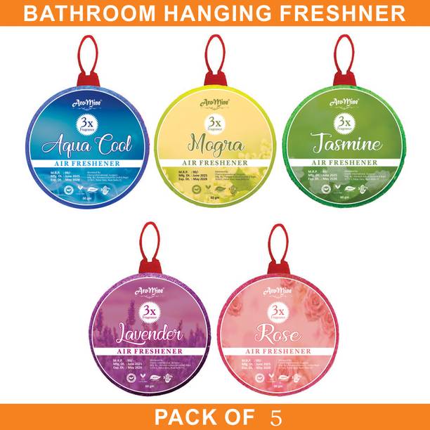 AroMine Rose, Lavender, Jasmine, Aqua, Mogra Room & Bat...