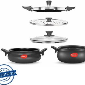Pigeon by Stovekraft Super Combo and 3 L, 5 L Outer Lid...