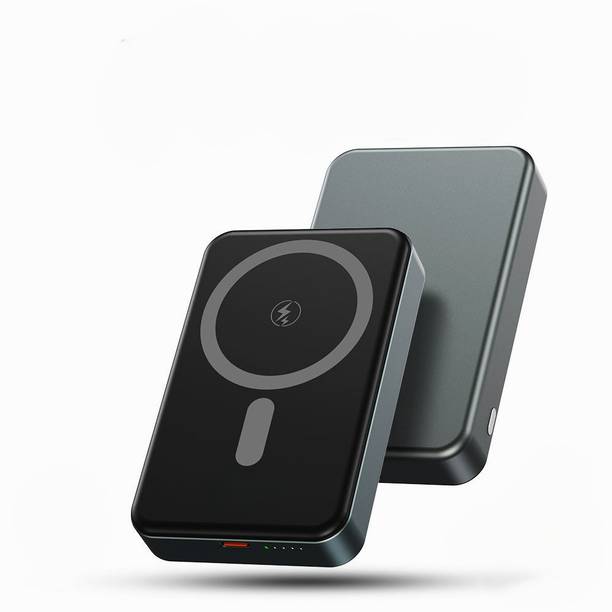 HANFOOK 10000 mAh 30 W Wired & Wireless With MagSafe Ul...