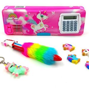 poksi Combo Stationary Art Plastic Pencil Box