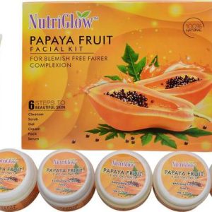 NutriGlow Glowing Papaya Fruit Facial Kit - Wild Turmer...