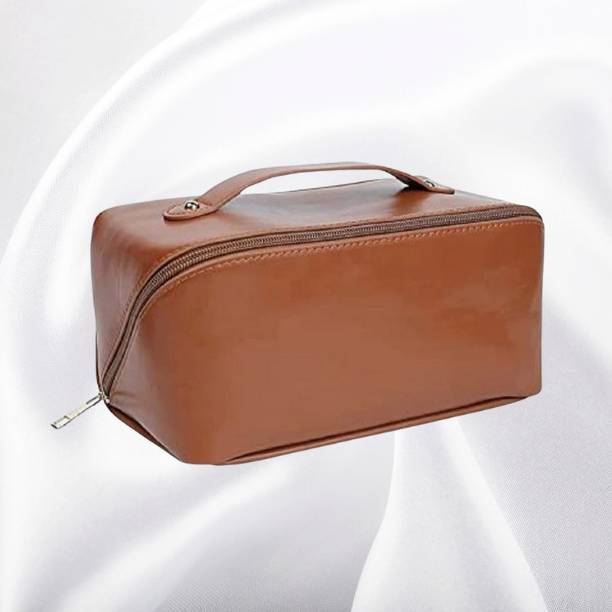 Cosmocarry Women Brown Cosmetic Bag RY118