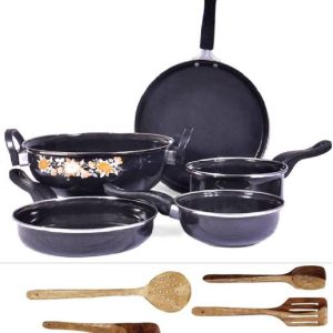 Kashvi Royal Set of 10 Pcs of Induction Bottom Non-Stic...