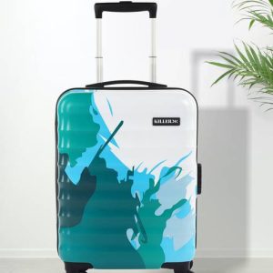 KILLER Small Cabin Suitcase (55 cm) 4 Wheels - SPLASHPRINTED -...