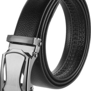 METRONAUT Men Formal, Party, Evening, Casual Black Texas Leatheri...