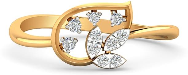 amarta Pearlz Diamond 18kt Diamond Yellow Gold ring