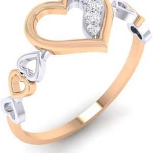 Diamtrendz Jewels 18kt Diamond Rose Gold ring