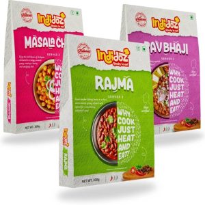 Indidoz by Indidoz Ready to Eat Masala Chole, Pav Bhaji...