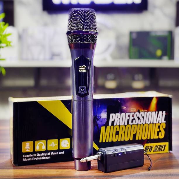 MOOZMOB Wireless Dynamic Karaoke Mic with Long Range 20...