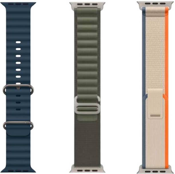sleon ALP OCN SMARTWATCH STRAP 49 mm Silicone Watch Str...