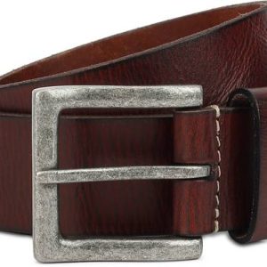 WOODLAND Men Casual Tan Genuine Leather Belt