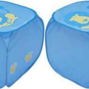 Flipkart SmartBuy 40 L Blue Laundry Basket
