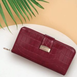 LINO PERROS Women Casual Red Artificial Leather Wallet